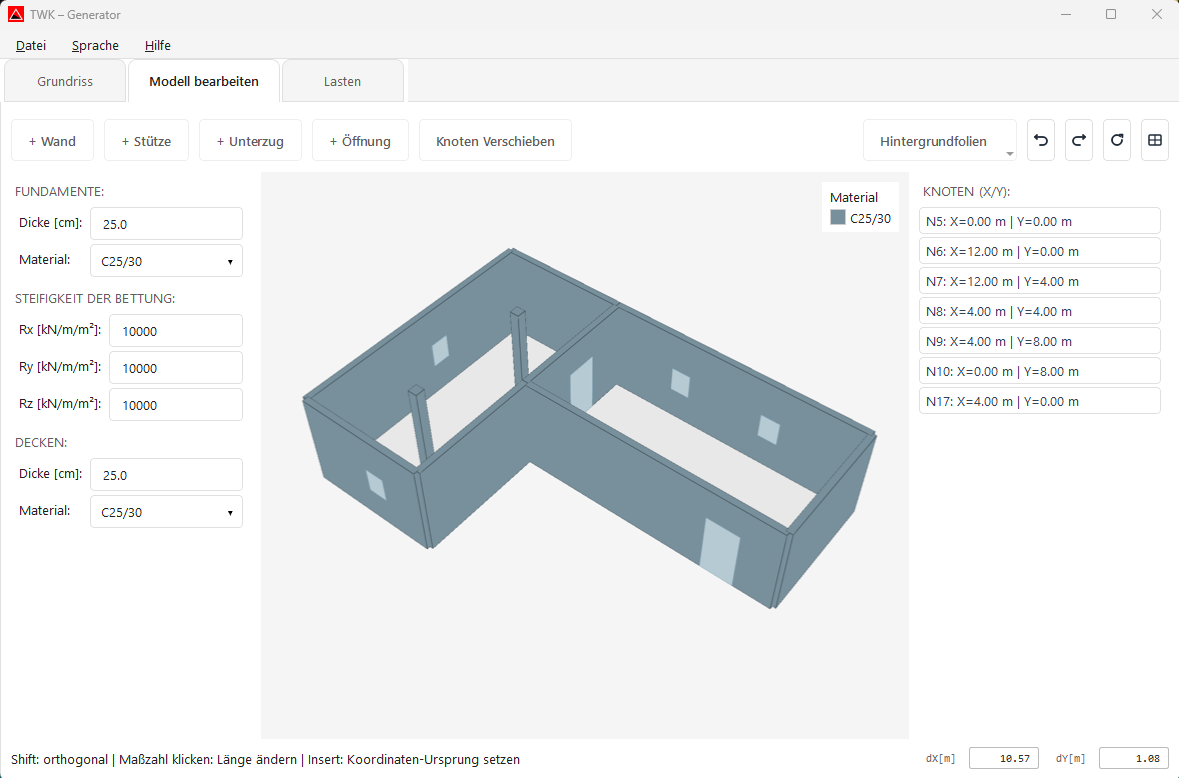 Screenshot: 3D-Ansicht